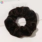 Winter Warm Soft Hair Scrunchies for Women Girls Cute Velvet Elastic Hair Band Multicolor Rubber Band Hair Loop Hair Accessories