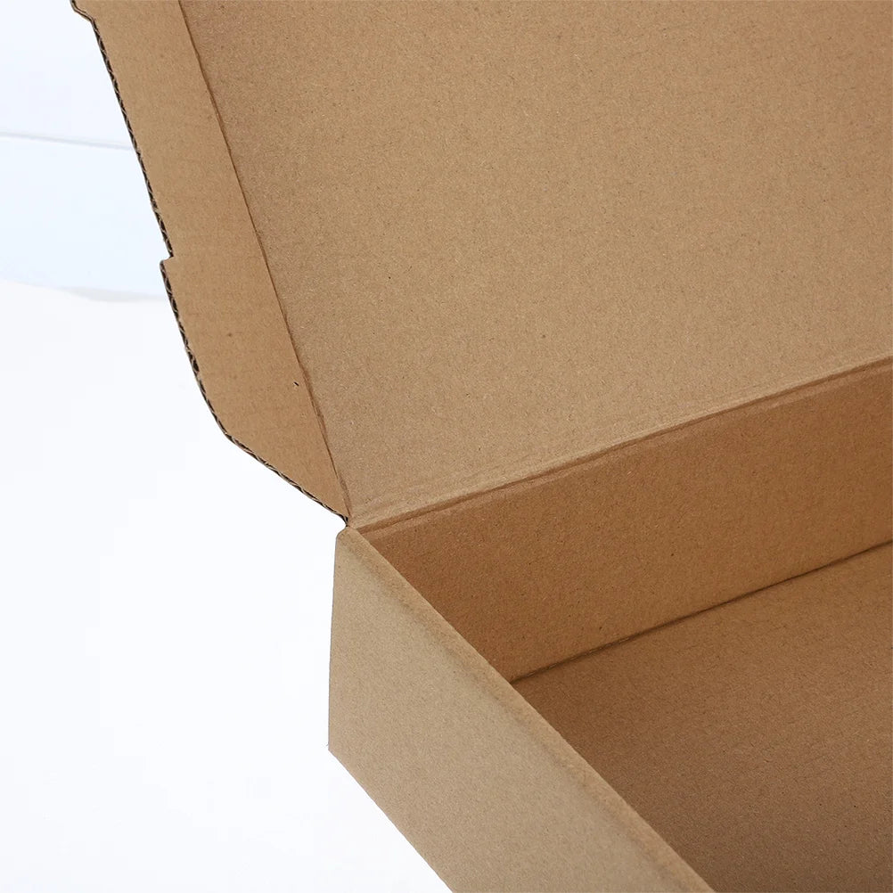 10PCS Shipping Mailing Boxes Tuck Top Mailer Boxes Rectangular Cardboard Boxes Shipping Boxes Wrapping Boxes Medium Kraft Paper