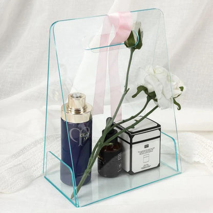 Acrylic Flower Gift Box, Eternal Flower Packaging Box, Valentine's Day, Birthday Gift, High Transparency