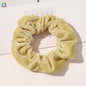 Winter Warm Soft Hair Scrunchies for Women Girls Cute Velvet Elastic Hair Band Multicolor Rubber Band Hair Loop Hair Accessories