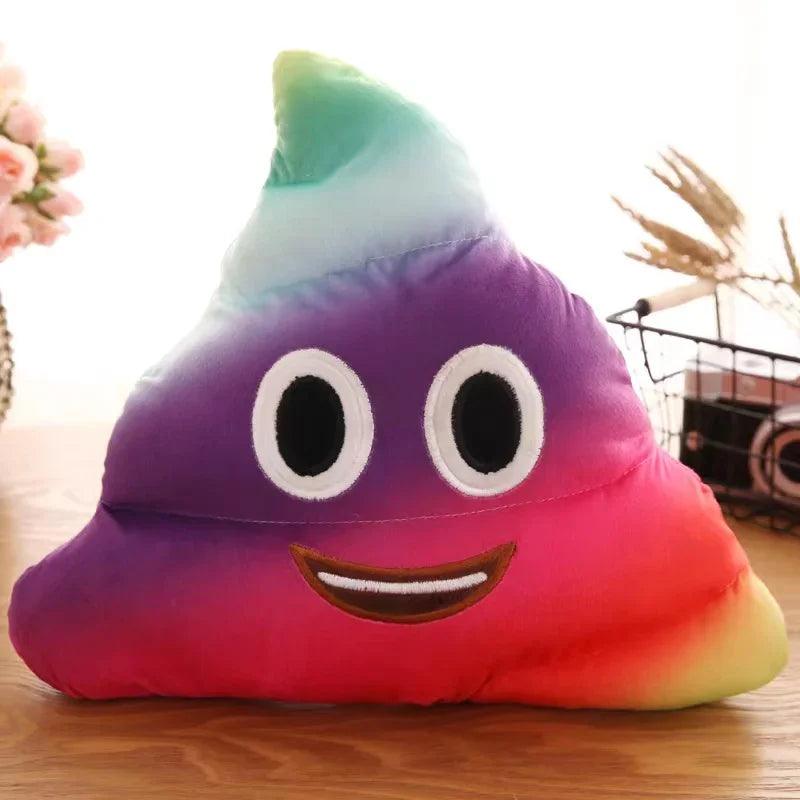 1PC Creative Super Poop Stuffed Plush Toy Funny Cute Face Expression Poop Doll for Children Kids Birthday Christmas Gifts Toy