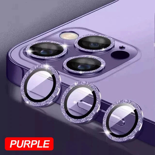 Camera Lens Protector For iPhone 11 12 13 Pro Max Mini 14 15 Pro Max Diamond Metal Protective Glass For iPhone 14 15 Plus Lens