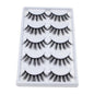 5 Pairs 25mm 3D Mink Eyelashes Bulk Russian roll Fluffy Natural False Eyelash Dramatic Mink lashes Makeup tools Wholesale lashse