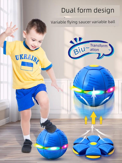 Deformation Ball Boy Outdoor Sports Elastic Magic Flying Saucer