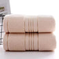 2 Towels Thickened Absorbent Towel Pure Cotton Quick Absorbent Soft Quick Dry Thickened Face Towel