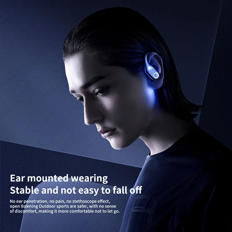 Newest ANC Wireless Earphones Bluetooth 5.3 TWS ANC Noise Cancellation Headphone Dual Mics ENC Headset Over Ear Handfree Earbuds