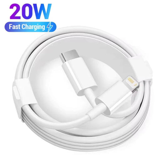 Original 20W PD USB Type C to Lighting Fast Charger Cable For Apple iPhone 14 13 12 11 Pro Max X XR 8 7 Plus iPad Data Sync Line