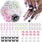 Sanrioed Hello Kitty DIY Nail Art Jewelry Decor Kawaii Kuromi Charms For Manicure DIY Nail Parts Rhinestone Toy Gift for Girls