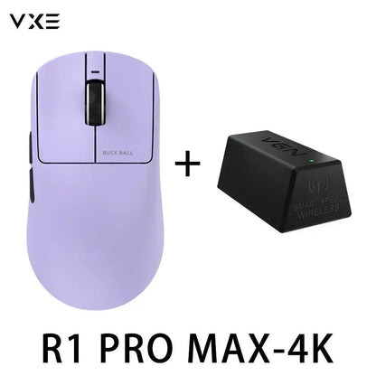 VXE VGN Dragonfly R1 Pro Max Mouse Three Mode Wireless Mouse PAW3395 Sensor 4K Low Delay Gaming Mice PC Accessories Gamer Gifts