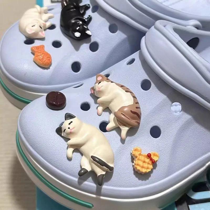 Whole Set Hot Sale DIY Hole Shoes Charms for Cute Cartoon Handmade Charms Designer Quality Garden Shoe Decoration Girl Gift