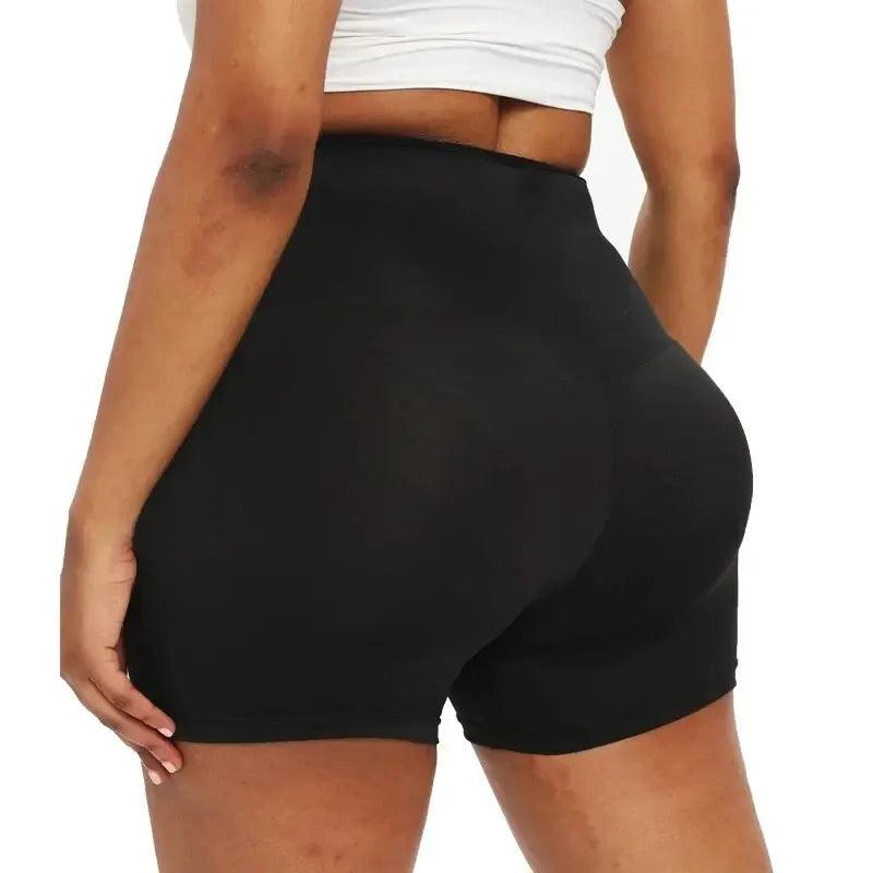 YBFDO Sweat Sauna Pants Body Shaper Weight Loss Slimming Shorts Shapewear Women Waist Trainer Hot Thermo Sweat Pants Fitness