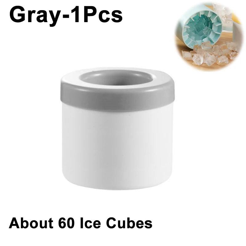 4/6/8/15 Grid Big Ice Tray Mold Giant Jumbo Large Food Grade Silicone Ice Cube Square Tray Mold DIY Ice Maker Ice Cube Tray