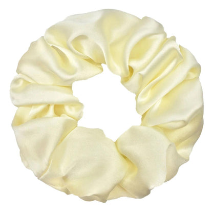 5/1pc Accessoires Women Girls Silky Satin Hair Scrunchies Solid Stretch Elastic Simple Elegant Rubber Band Ponytail Tie low cost