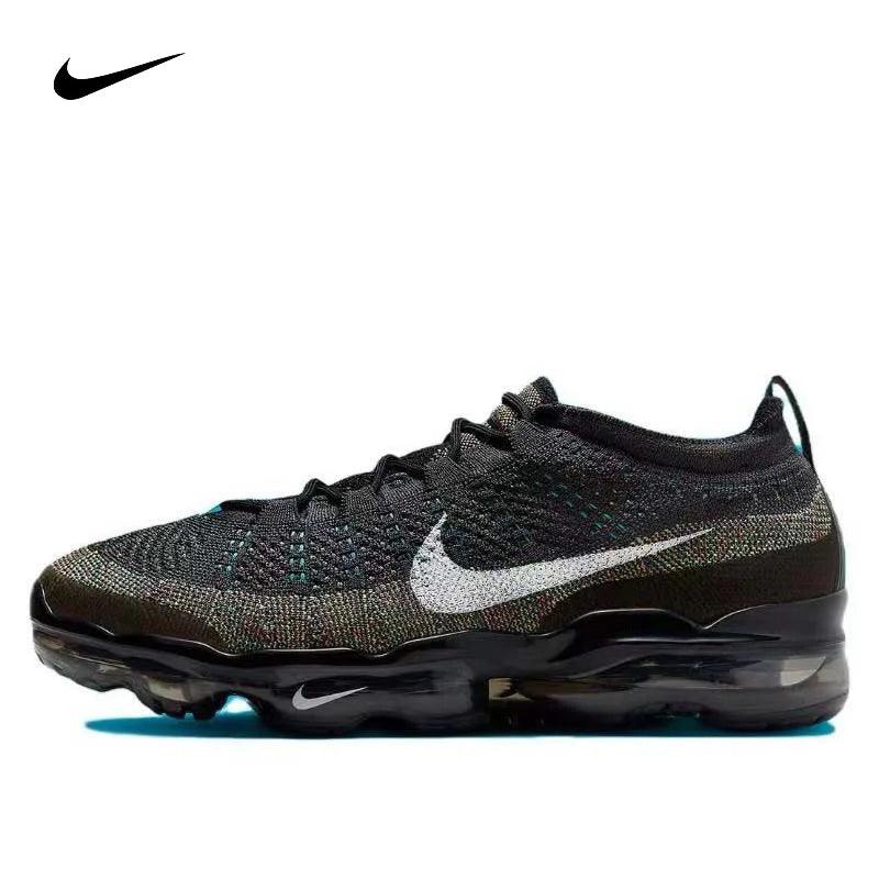 Nike VaporMax 2023 Flyknit Classic Fashion Sports Wear resistant Low cut Casual Running Shoes Men's Classic Fashion Sports Shoes