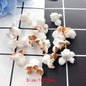 10pcs Cute Irregular Simulation Popcorn Resin Charms Cute Earring Charms Diy Crafts For Keychain Food Pendant Jewelry Make