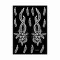 Hollow Drawing Henna Template for Hand Henna Tattoo Stencil Flower Tattoo Design for Women Wedding Festival Party Tatoo Tools