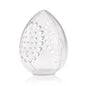 Traveling Makeup Sponge Organizer Box Pink White Egg Shape Plastic Box Powder Sponge Beauty Egg Holder Cosmetics Tools