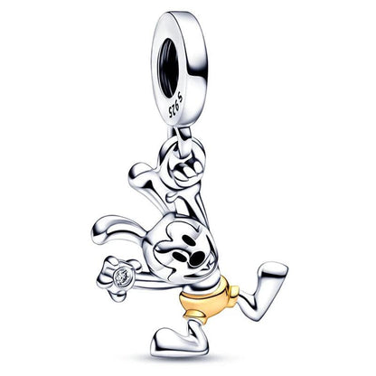 Popular Hot Sale 925 Sterling Silver Figure Model Making Charm Suitable for 925 Sterling Silver Bracelet DIY Holiday Gift