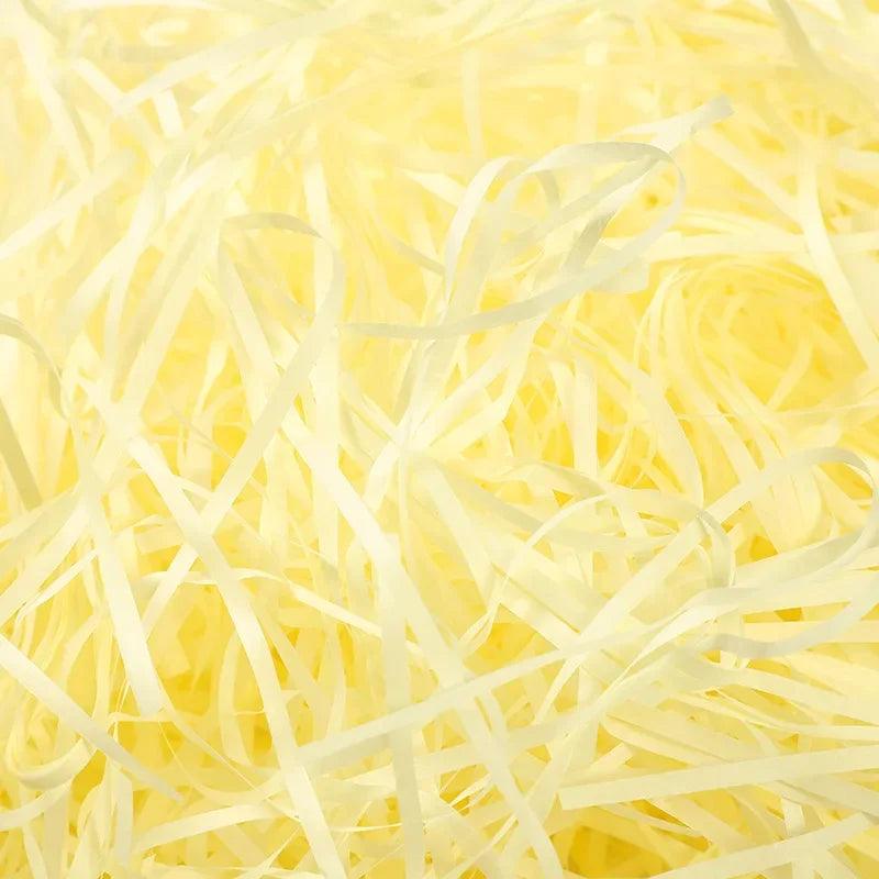 20g Basket Grass Craft Shredded Tissue Raffia Gift Filler Paper Shreds Gift Packaging Basket Filling Stuffer Party Supplies DIY