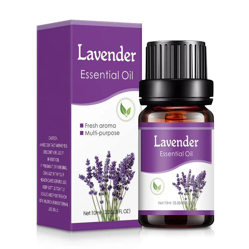 Aromatherapy Essential Oil Air Freshener Water Soluble Oil Diffuser Aromatherapy - Rose, Lavender,Lemon, Peppermint, Lemongrass