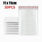 50/30/10Pcs White Bubble Envelope Bags 11/15/23cm Packing Bags for Magazine Lined Mailer Shipping Self Seal Waterproof Bags