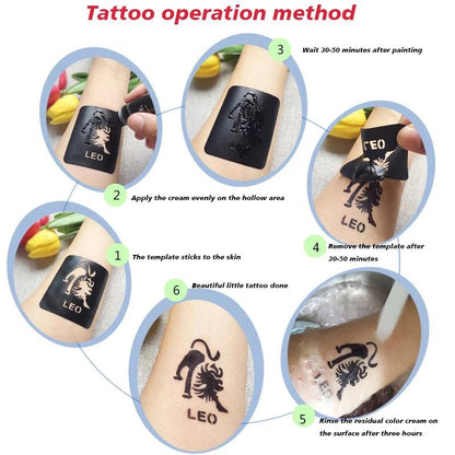 10ml/Bottle Liquid Tattoo Paste Henna Cones Indian Tattoo Cream For Temporary Sticker Body Paint Body Art Supply Accessories