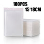 80pcs Bubble Mailers Wholesale White Padded Envelope for Packaging Mailing Gift Self Seal Shipping Bags Bubble Envelope