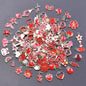 New Kawaii 10PCS/Lot Bulk Random Mix 4 Color Dripping Oil Alloy Pendant Enamel Charms For Jewelry Women DIY Handmade Accessories