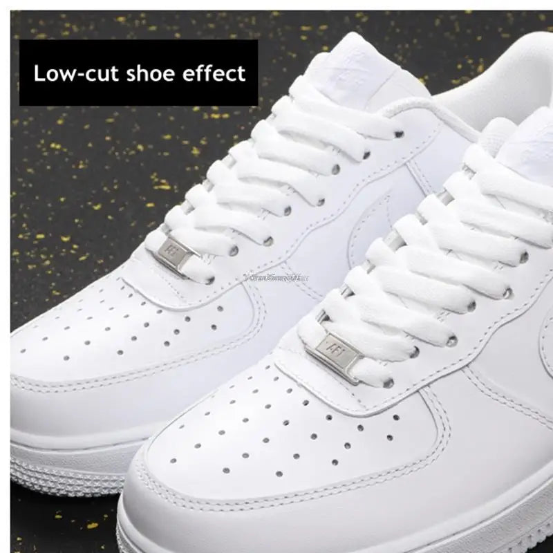 Original AF1 Shoelaces Combination White Flats laces and Shoe Decoration Suit Sneaker Shoelace Air Force one Shoes Accessories