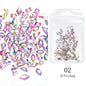 1Bag Mix Colorful Jelly Clear Ribbon Bowknot Nail Charms Heart Pearls Flower Flat-back Gems Parts Nail Art Manicure Decorations