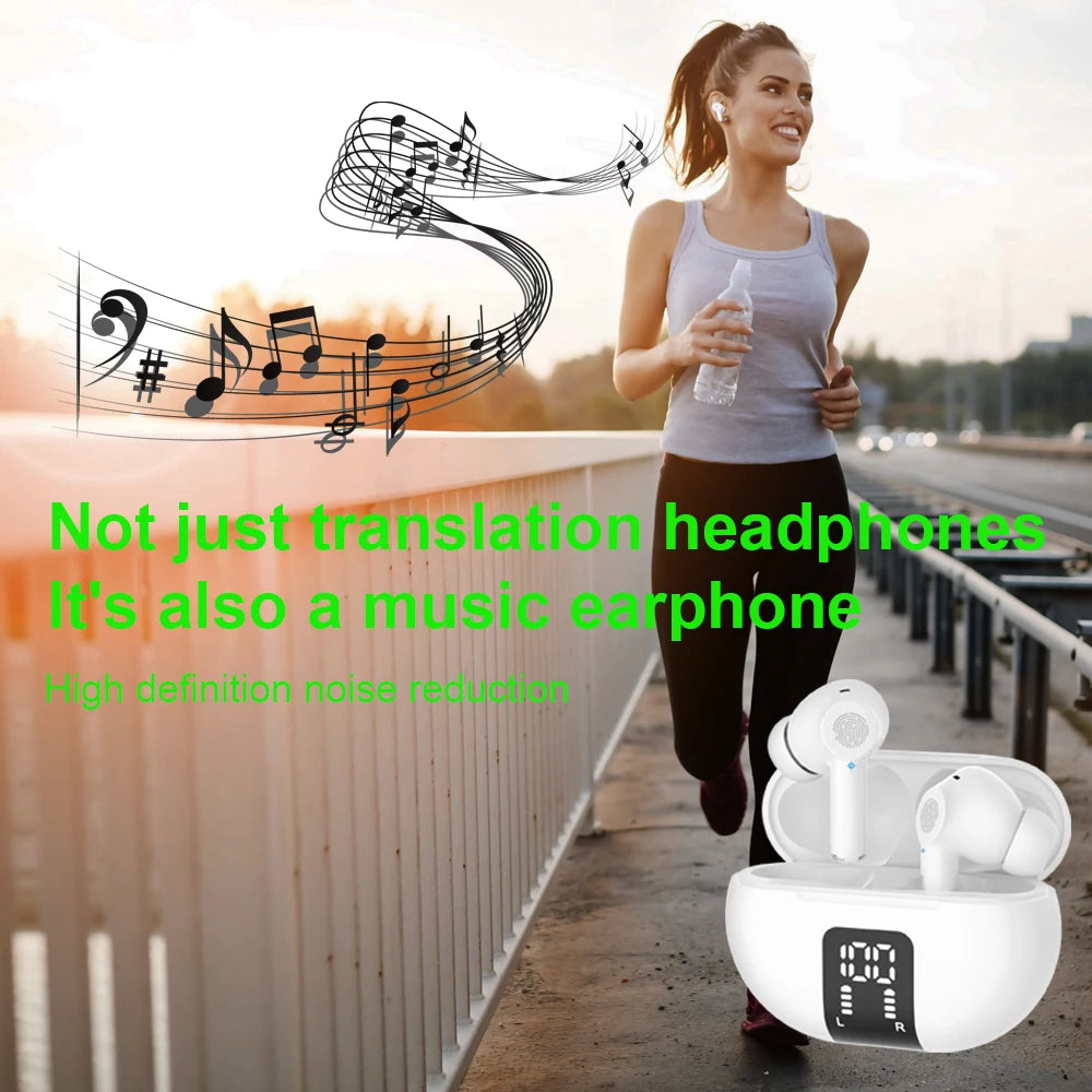 Xiaomi Mijia Smart Bluetooth Earbuds Wireless Bluetooth Travel Waterproof Stereo Headphones Smart Bass Noise Cancelling Bluetoot