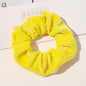 Winter Warm Soft Hair Scrunchies for Women Girls Cute Velvet Elastic Hair Band Multicolor Rubber Band Hair Loop Hair Accessories