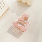 Muweordy Fashion Acetate Hollow Square Hair Claws Crab Hair Clips Marble Print Ponytail Shark Clip Barrettes Hair Accessories