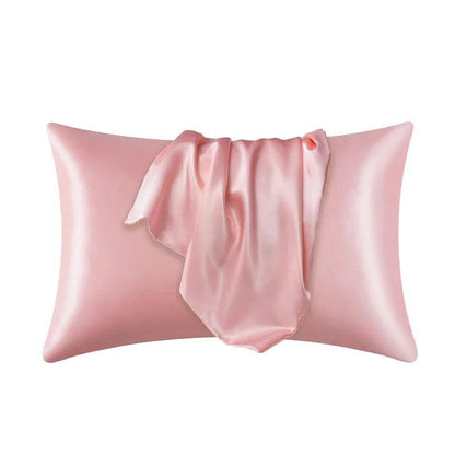 100% Silk Pillowcase Pillow Cover Silky Satin Hair Beauty Pillowcase Comfortable Pillow Case Home Decor Pillow Covers.