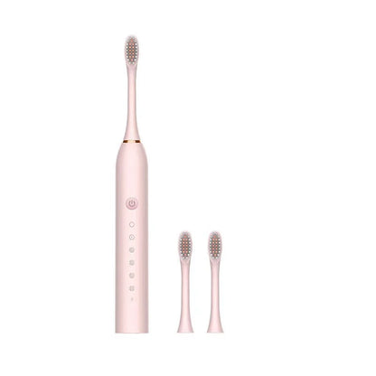 Sonic Electric Toothbrush for Adults IPX7 Waterproof DuPont Brush Head USB Rechargeable High Frequency Cleaning 6 Cleaning Modes