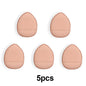 5/10Pcs Mini Finger Puff Foundation Small Air Cushion Powder Sponge Face Concealer BB Cream Cosmetic Applicator Makeup Tools