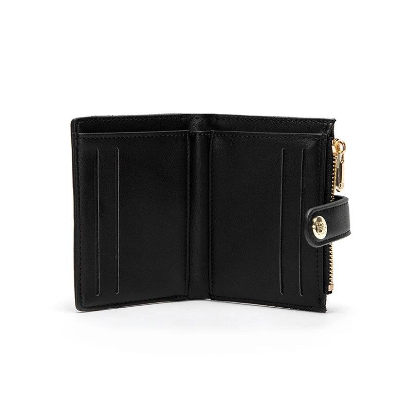 CHCH Fashion Classic Retro Men's and Women's Universal Wallet Letter Printed Portable Card Bag Zero Wallet Wallet