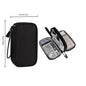 1pc Pink/Grey/Black/Navy Travel Portable Digital Product Storage Bag USB Data Cable Organizer Headset Charging Treasure Box Bag