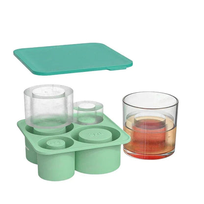 ST Accessories Summer Ice Mould Cube Trays Ice Making Beverage Cup Maker Circle Ice Shape Silicone Molds For Stanley Cup