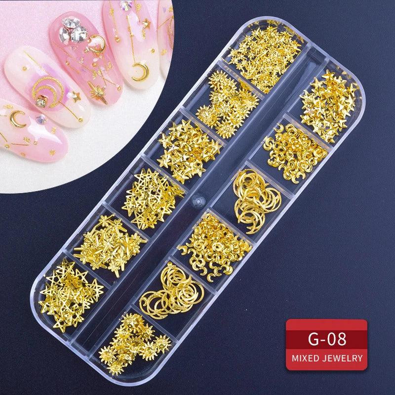 nail parts nail art glitter rhinestone Crystal gems jewelry Bead Manicure decoration accessories nail supplies for professionals