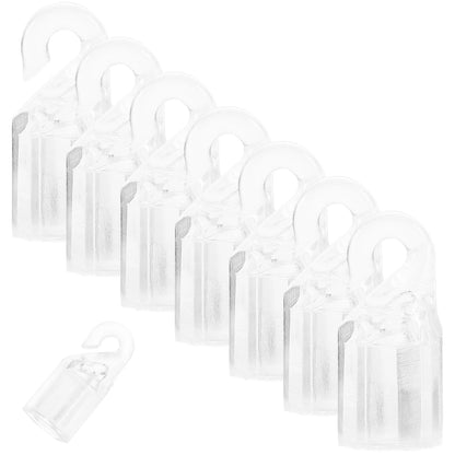 10 Pcs Window Blind Rod Hook Repair Replacement Curtain Venetian Rotating Vertical Accessories 10pcs Hangers