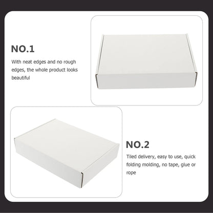 20Pcs Extra Hard Packing Airplane Box Express Delivery Box Corrugated Board Packing Boxes Recycled Mailer Boxes Ship 15x10x4cm