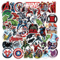 10/30/50/100pcs Disney Marvel The Avengers Superhero Stickers Decals Laptop Motorcycle Phone Car Waterproof Sticker Kids Toy