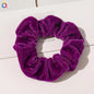 Winter Warm Soft Hair Scrunchies for Women Girls Cute Velvet Elastic Hair Band Multicolor Rubber Band Hair Loop Hair Accessories