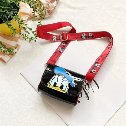 Disney Women's Bag Kids Bag Mickey Mouse Cartoon Pictures Shoulder Bags Cute Girl Messenger Bag Coin Purse Fashion Anime Gifts