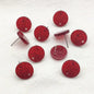 New Arrival! 14/16mm 100pcs/lot Acrylic Coin-Shape Glitter Color Earring Studs For Earrings Accessories/Parts Jewelry DIY Making