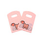 New Fashion Wholesale 50Pcs/Lot 9*15cm Simple Dots Mini Plastic Gift Bag Small Candy Jewelry Packaging Bags With Handles