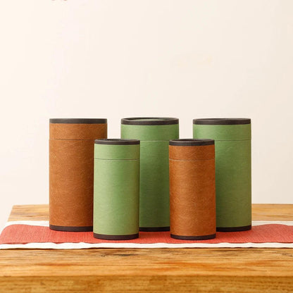 New Design Different Sizes Eco Material Round Shape Paper Cardboard Hot Sale Tea Box organizer