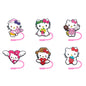 Hello Kitty Straw Cover Cap 10MM Drink Straw Plug Splash Proof Drinking Fit Cup Straw Cap Eco-friendly Charm Pendant Party Gift