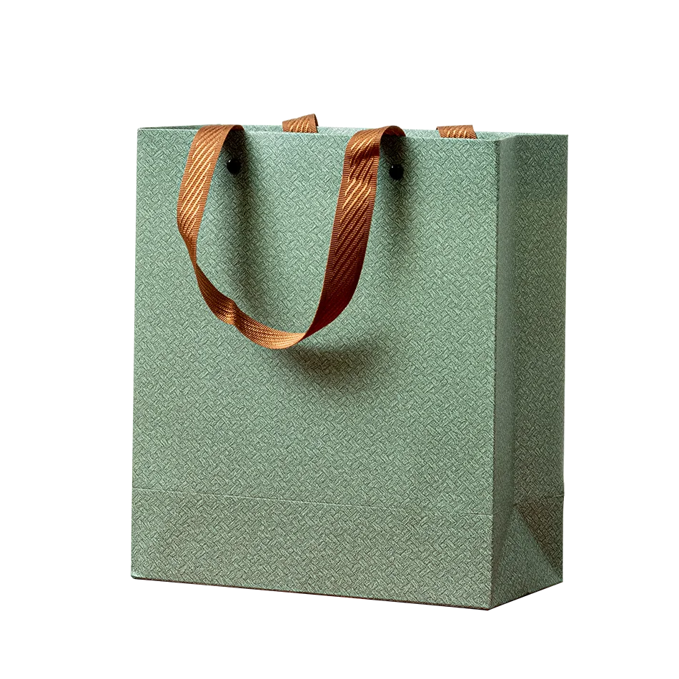 Sunshine Packaging Custom Design Luxury Logo Printed Shopping Gift Cosmetic Clothing Kraft Paper Bag